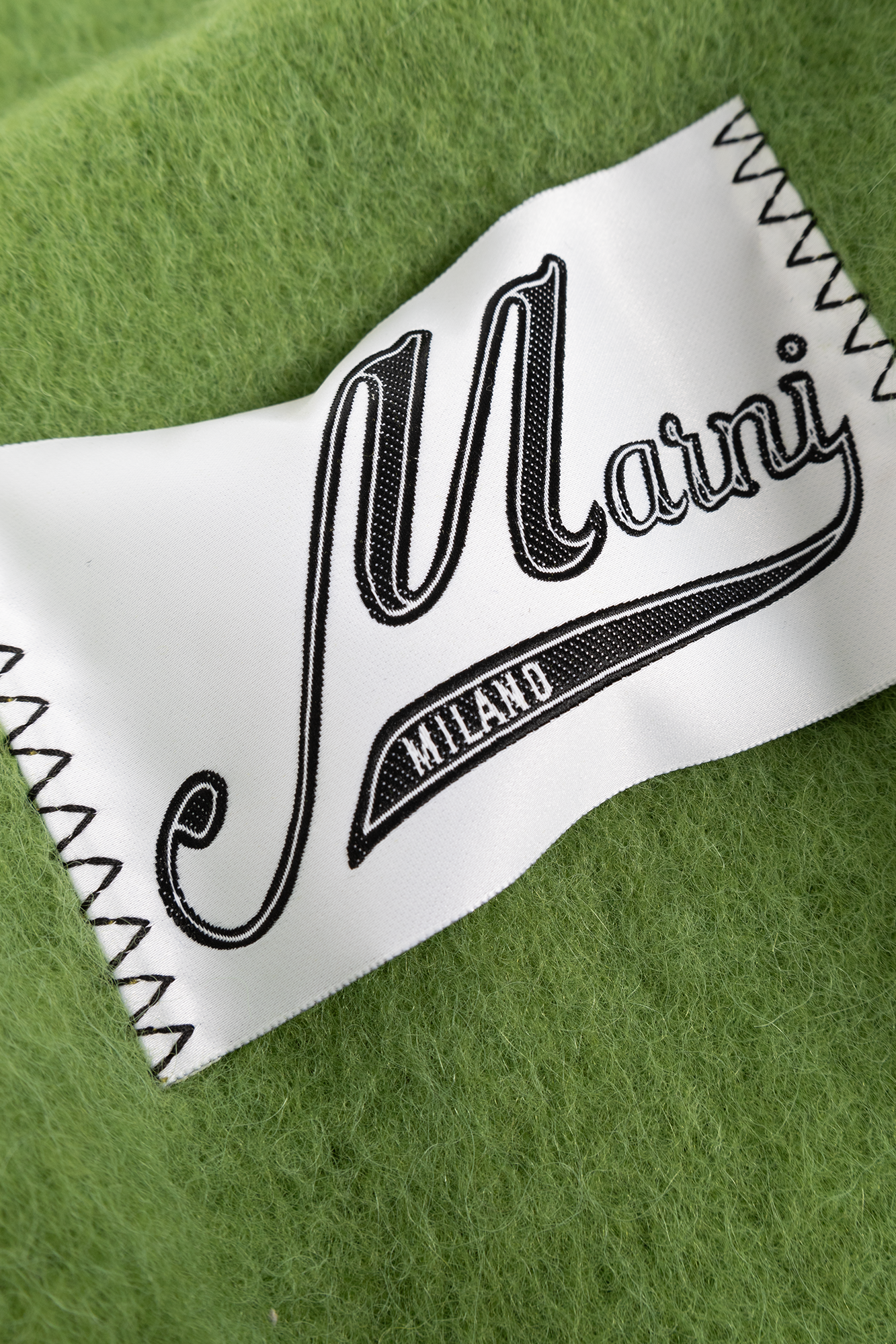 Marni Wool scarf with logo | Men's Accessories | Marni
